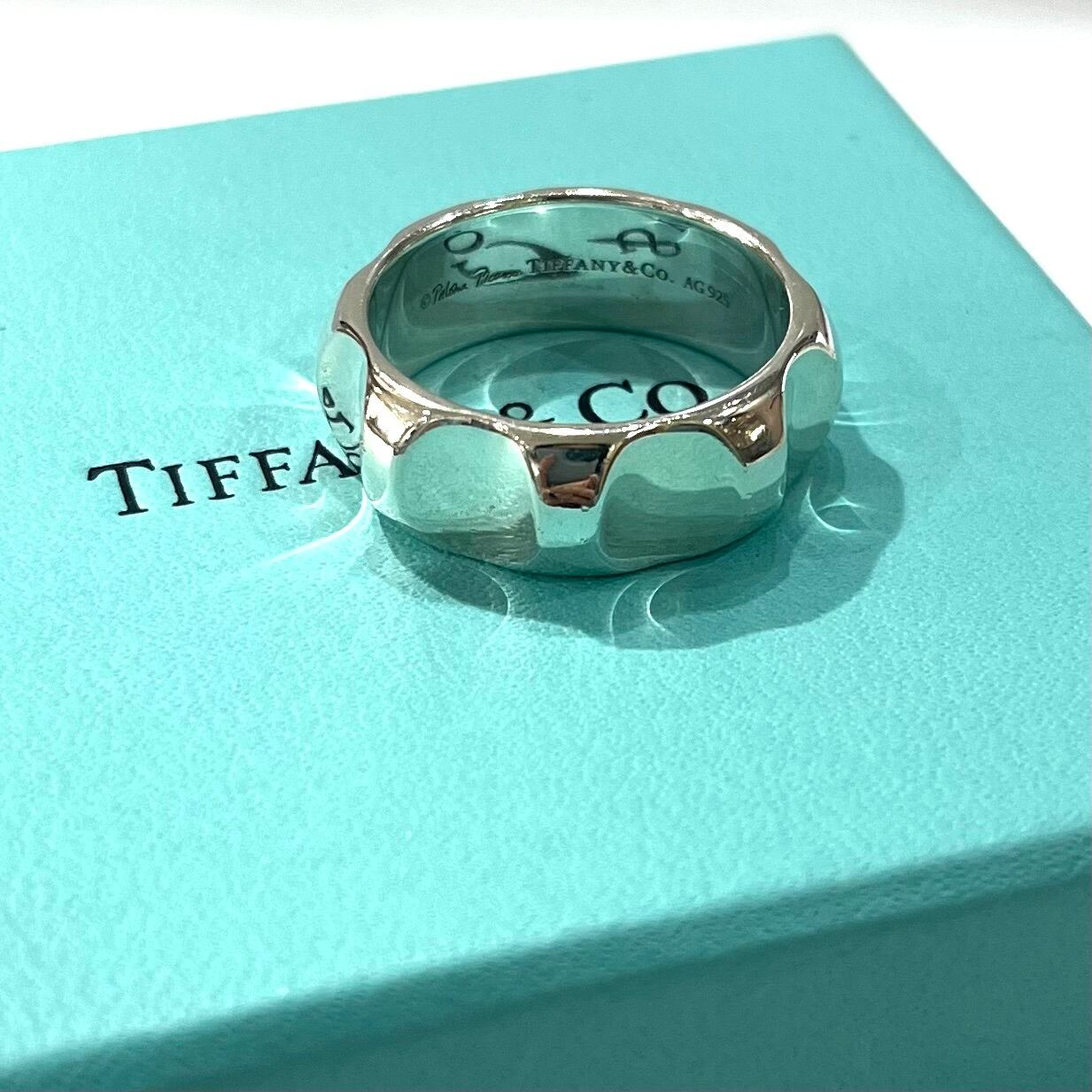 希少【TIFFANY&CO.】【28号】2330 ボリューム 光を放つグルーヴ