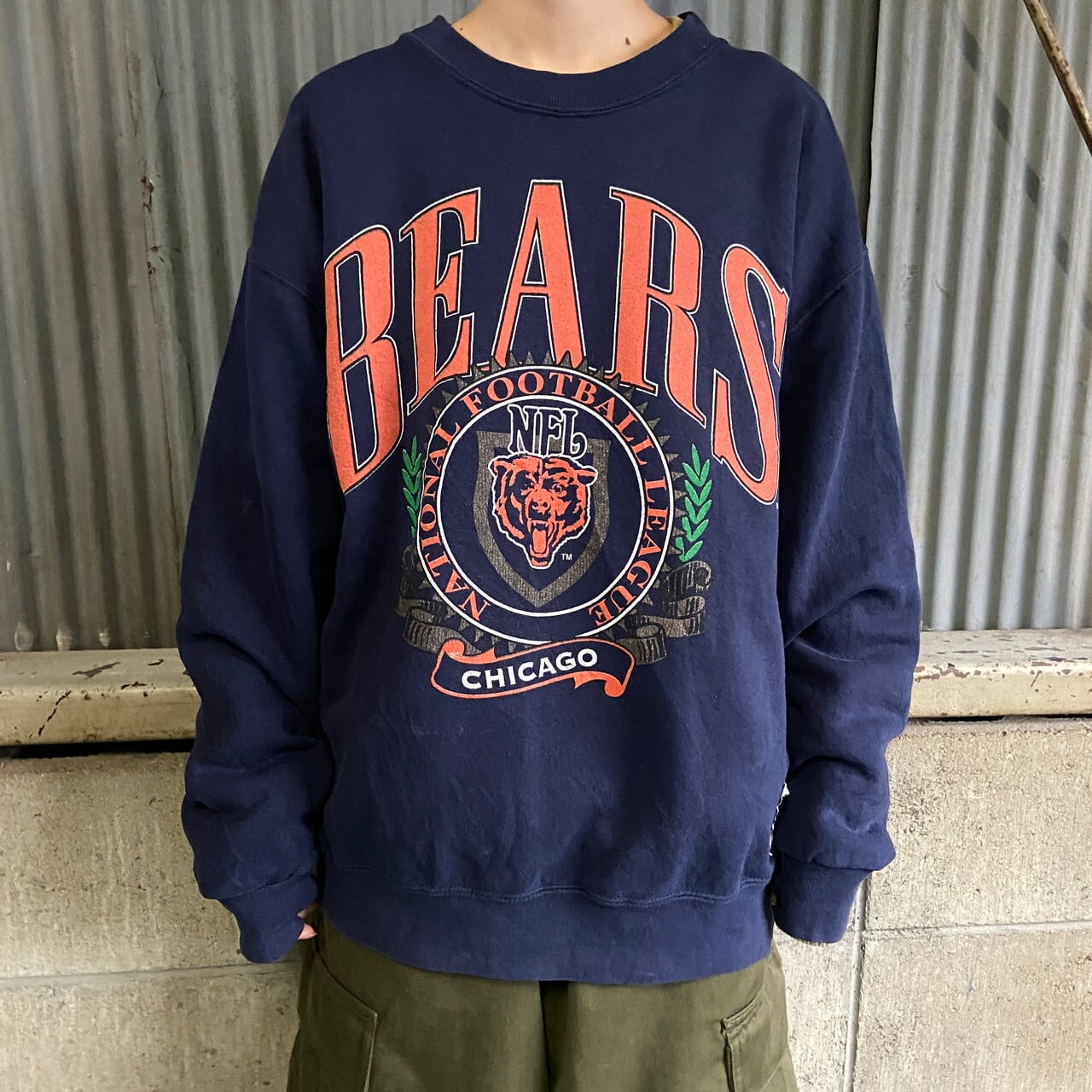 90年代 USA製 NUTMEG ナツメグ NFL シカゴ ベアーズ チームロゴ