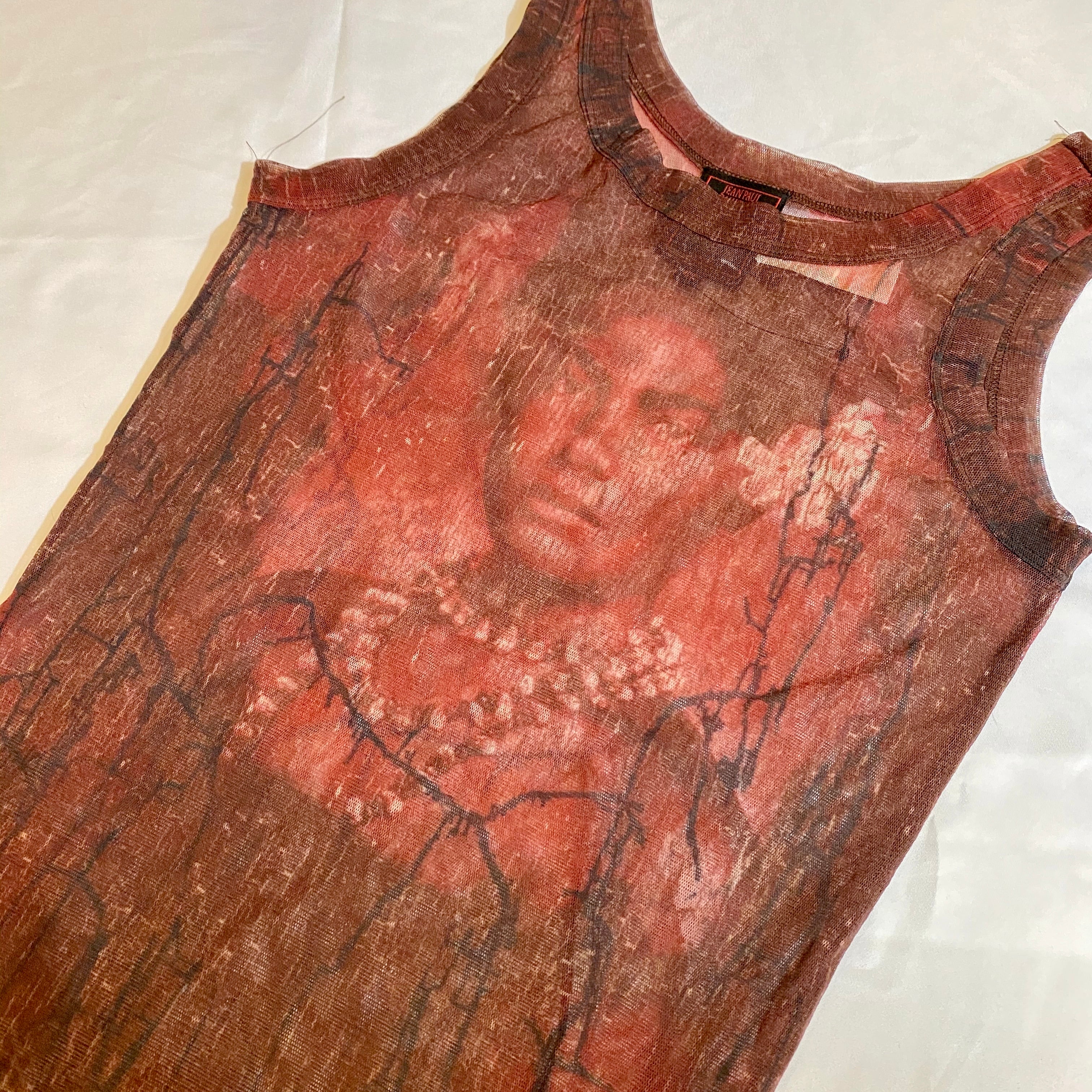 JEAN PAUL GAULTIER power-net tank top | NOIR ONLINE