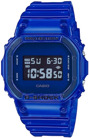 CASIO カシオ G-SHOCK G-ショック スケルトンブルー シースルー素材 DW-5600SB-2 腕時計 メンズ