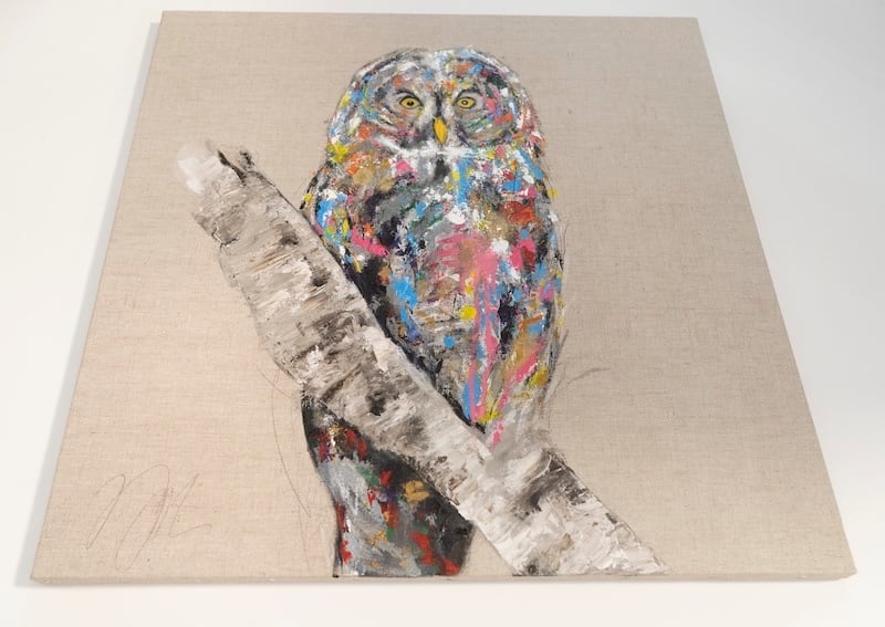 owl / フクロウ / 梟の現代アート作品 絵画販売 | TOMOYA GALLERY STORE