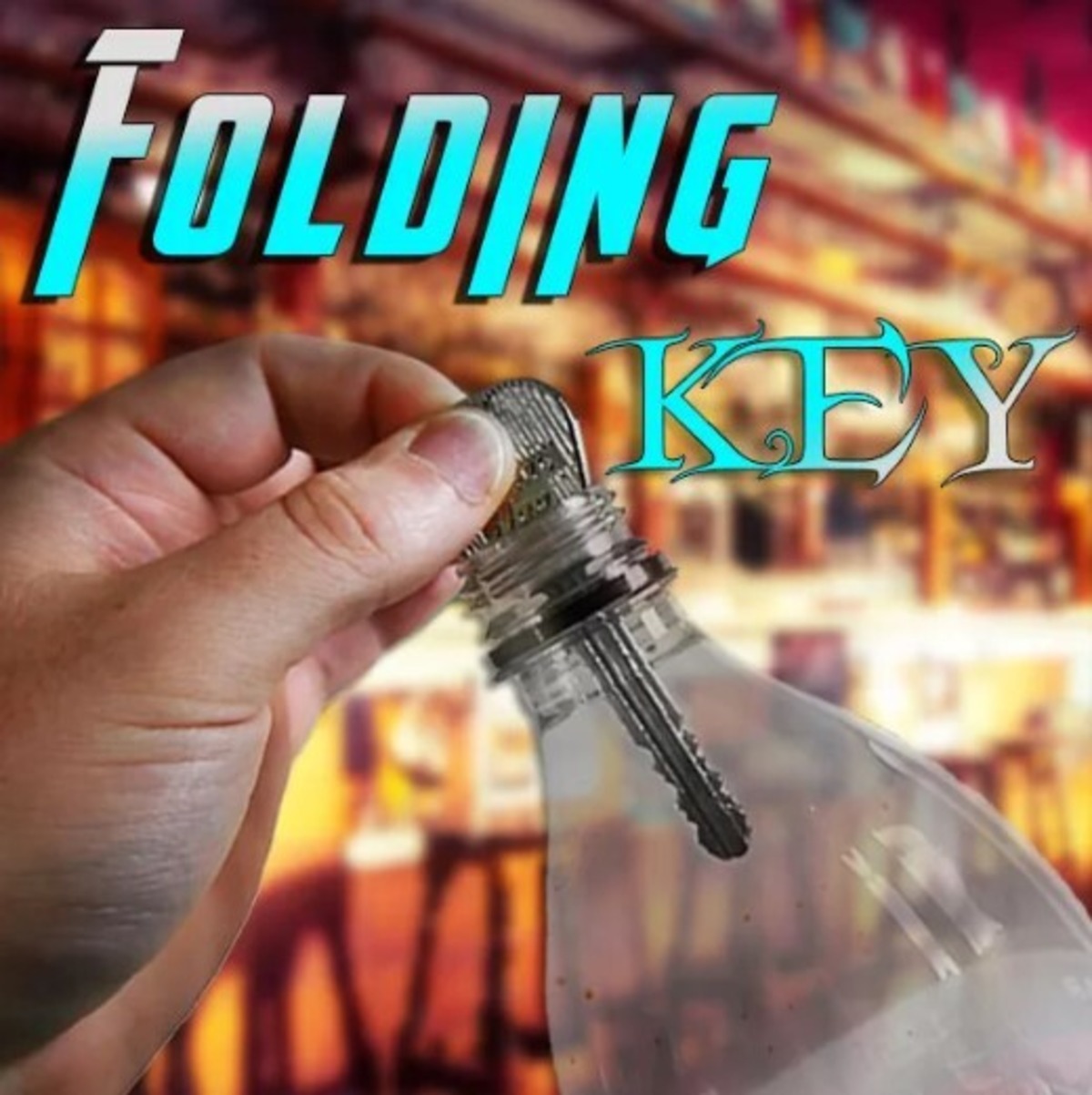 フォールディングキー】鍵が瓶の中に入る！超能力マジック FOLDING KEY 