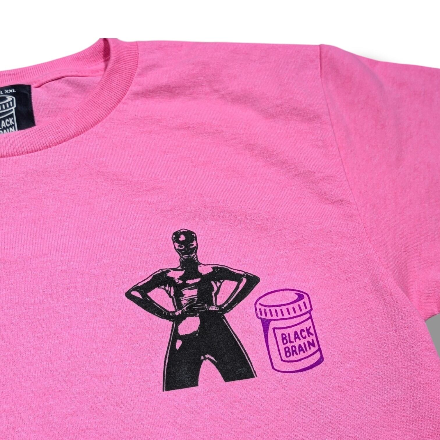Latex SS Tee | BLACK BRAIN