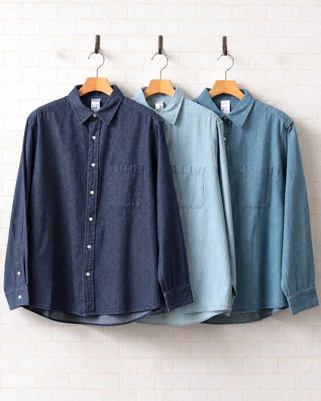 【Select】ルーズフィットこなれデニムシャツ　(260466)