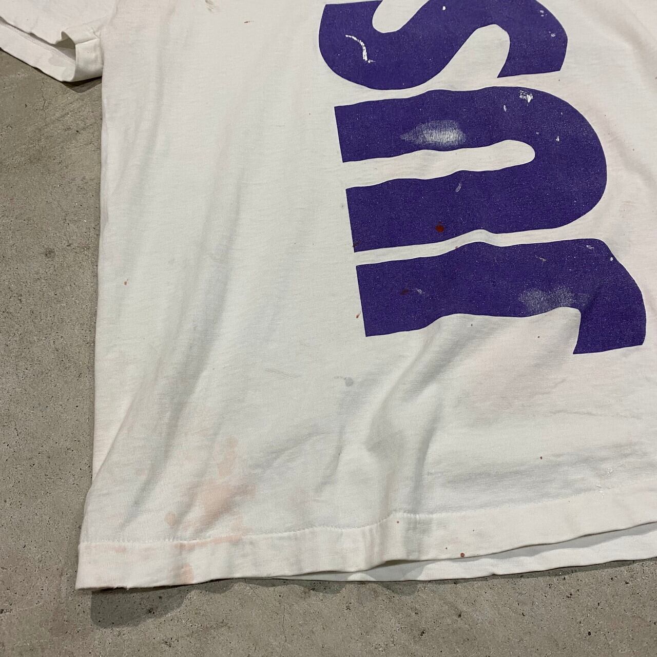 雰囲気系 90年代 USA製 NIKE ナイキ JUST DO IT ペンキ ロゴ 両面