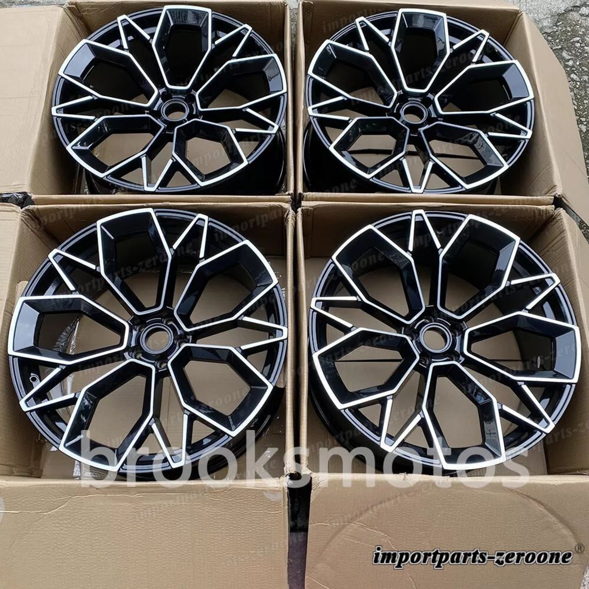 ポルシェ パナメーラ 971 21インチ 【合板】 新しいスタッガースタイル 