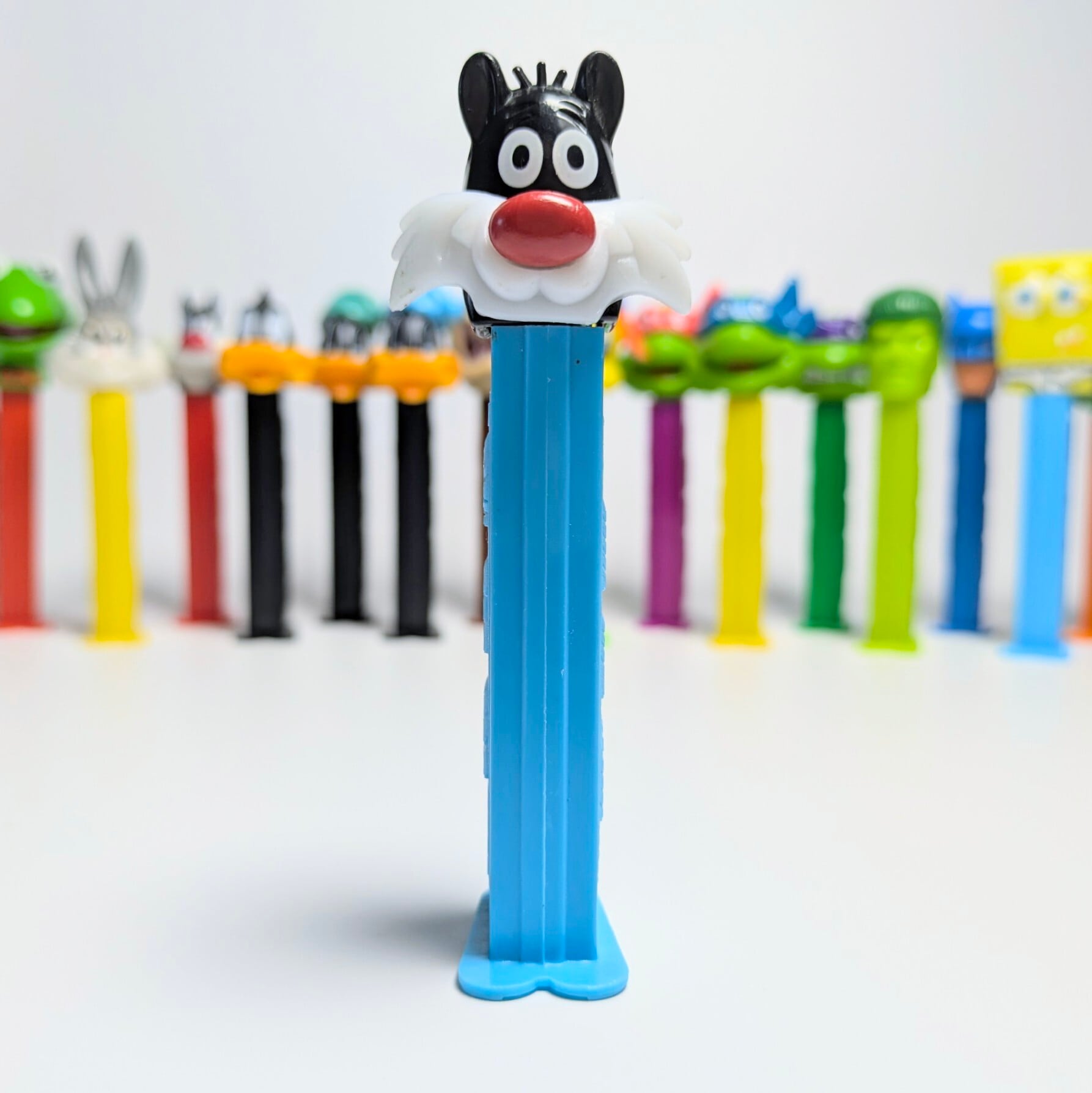 ☆ VINTAGE90' ☆【 Looney Tunes ( ルーニー・テューンズ )  】『 シルベスター 』PEZ / ペッツ CANDY&DISPENSER 〚アメリカン雑貨 アメトイ〛