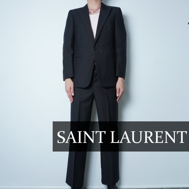 【NA】ヴィンテージ ブラック ダブルジャケット セットアップ 成人式 古着 セットアップ | ブランド古着屋 Jesus Judas（ジーザス ジューダス）