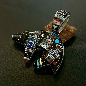 アーヴィンツォーシー(Ervin Tsosie) ベアーインレイTOP