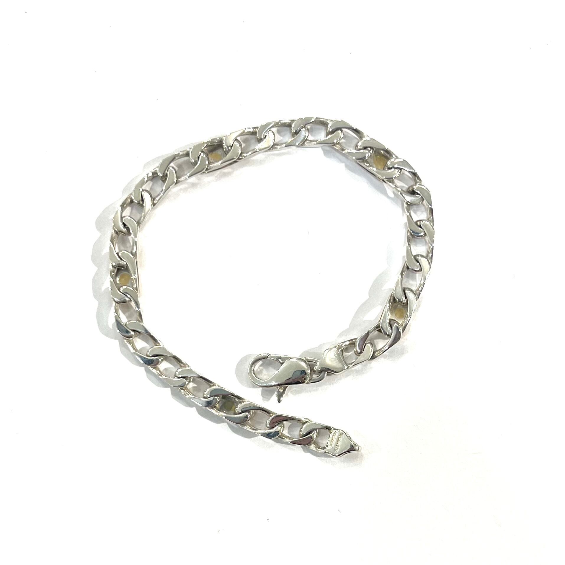 艶感。18K 【TIFFANY&CO.】2592 コンビカラーブレスレット シルバー925
