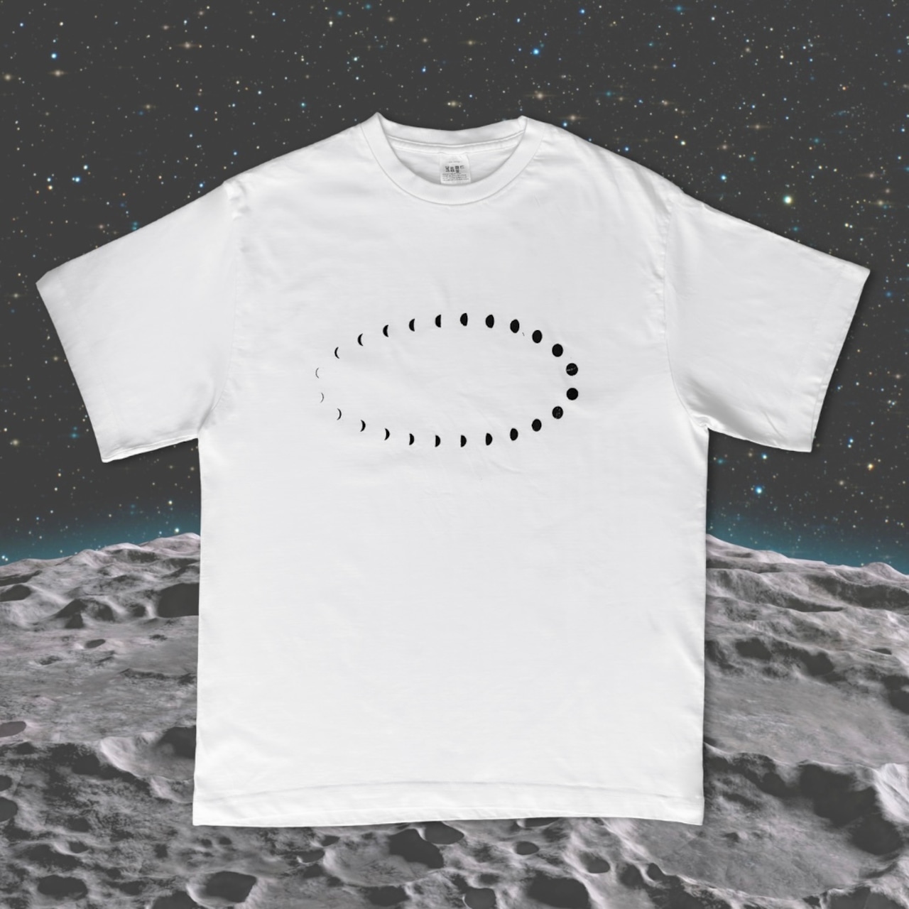 MOON PHASE PREMIUM COTTON BOX TEE
