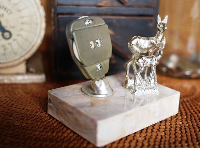 フランス 鹿のペアー カレンダー 日めくり スーベニールお土産