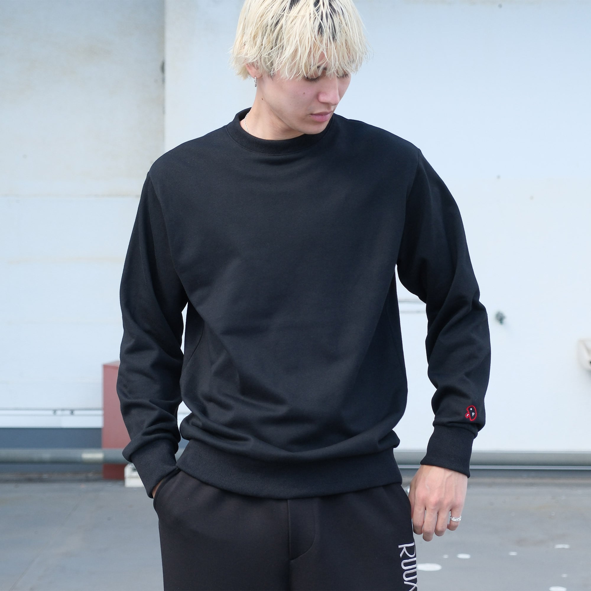 バックロゴ刺繍トレーナー | ROUX DI PERFE INTERNAZIONALE ルゥ・ディ