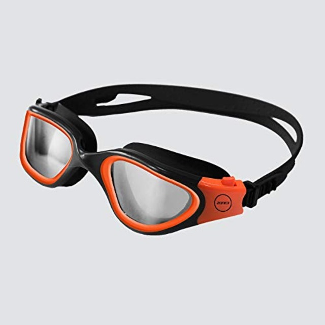 [ゾーンスリー] ZONE3 Vapour Swim Goggles - [Photochromatic] - Photochromatic(調光レンズ), Black/Hi-Vis Orange