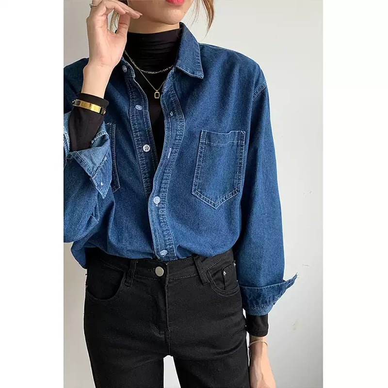 denim work shirt 10165
