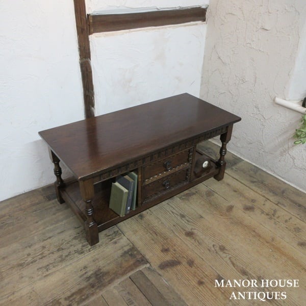 イギリス アンティーク 家具 ソーイングボックス サイドテーブル 収納