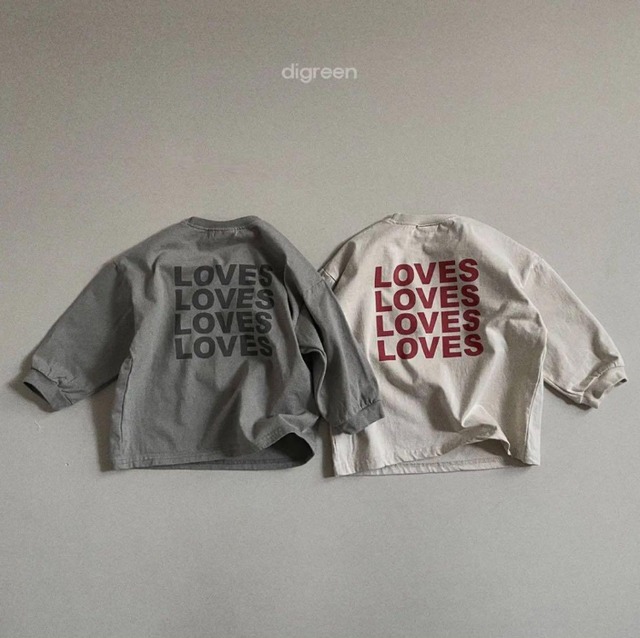 【即納】digreen loves T-shirt