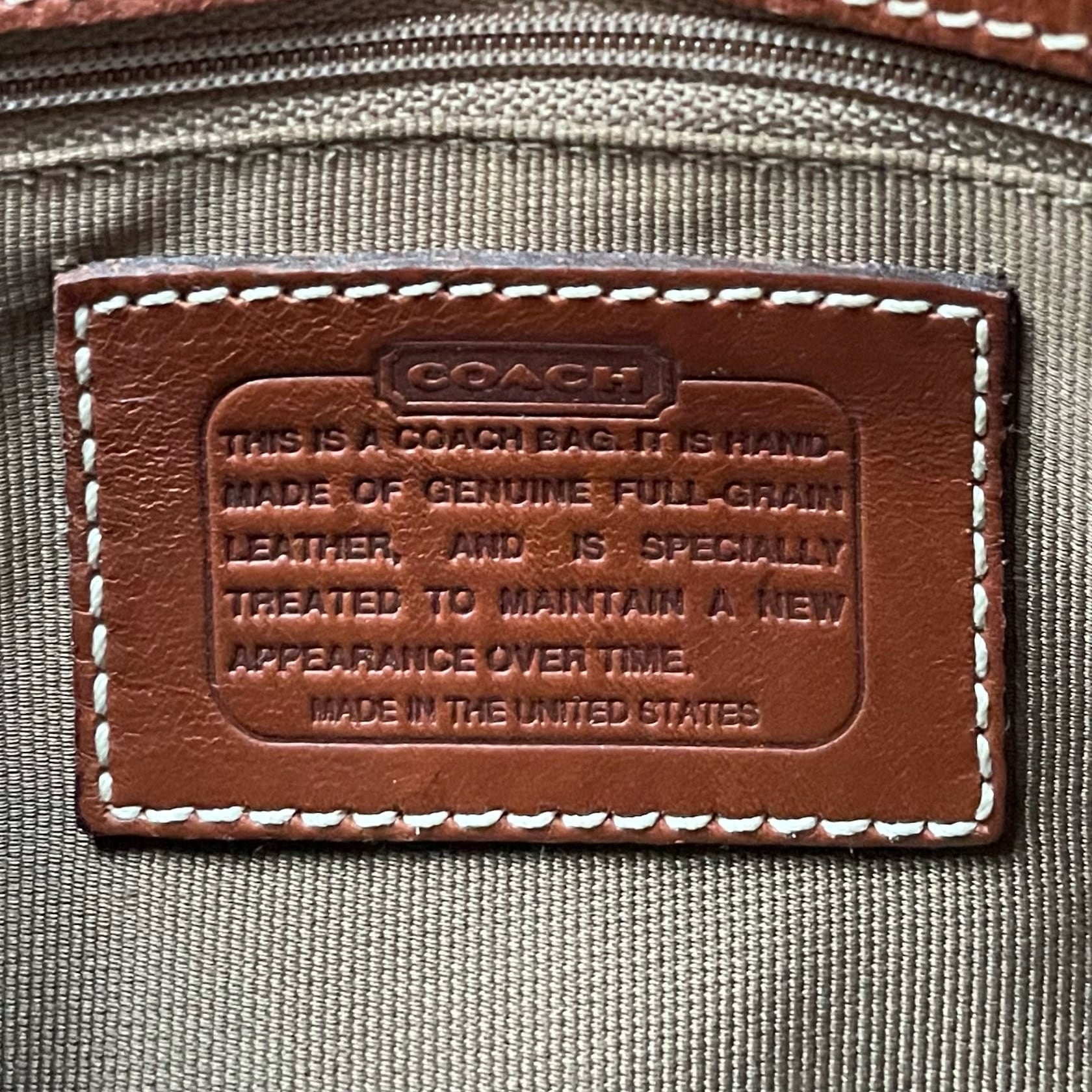 VERY RARE VINTAGE COACH (OLD COACH オールドコーチ) THE