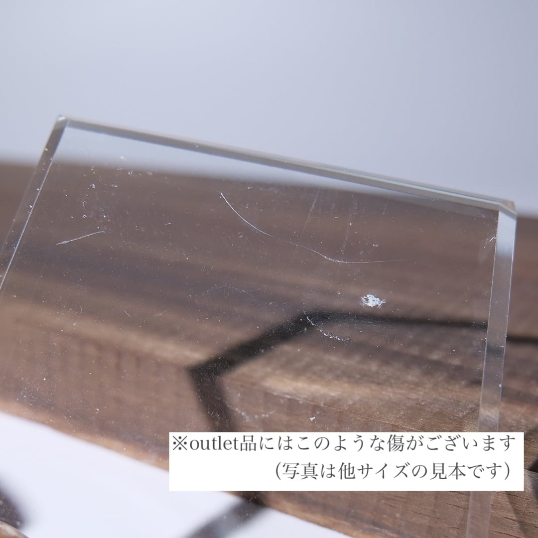 outlet》【8.0cm】原石 標本 鉱物 スタンド ガラス | ariife