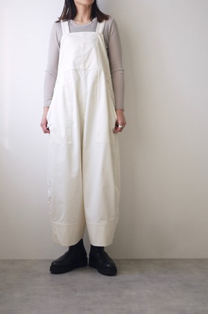 TENNE HANDCRAFTED MODERN / egg overalls（CREAM）