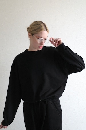 sweat pullover (black)