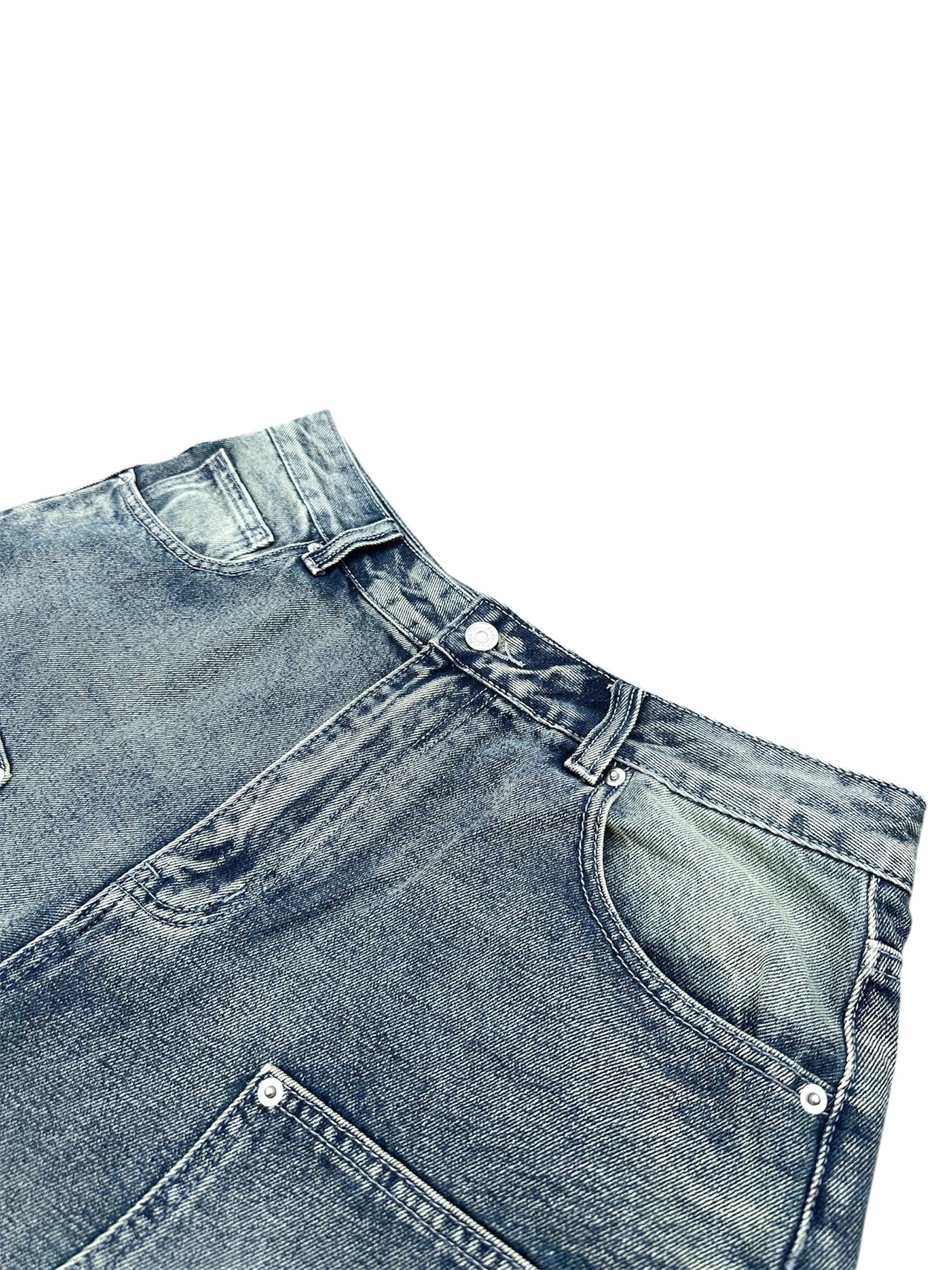 Fade Edge Double Knee Shorts