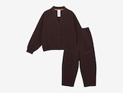 ecopet yarn COCOON PANTS / BROWN