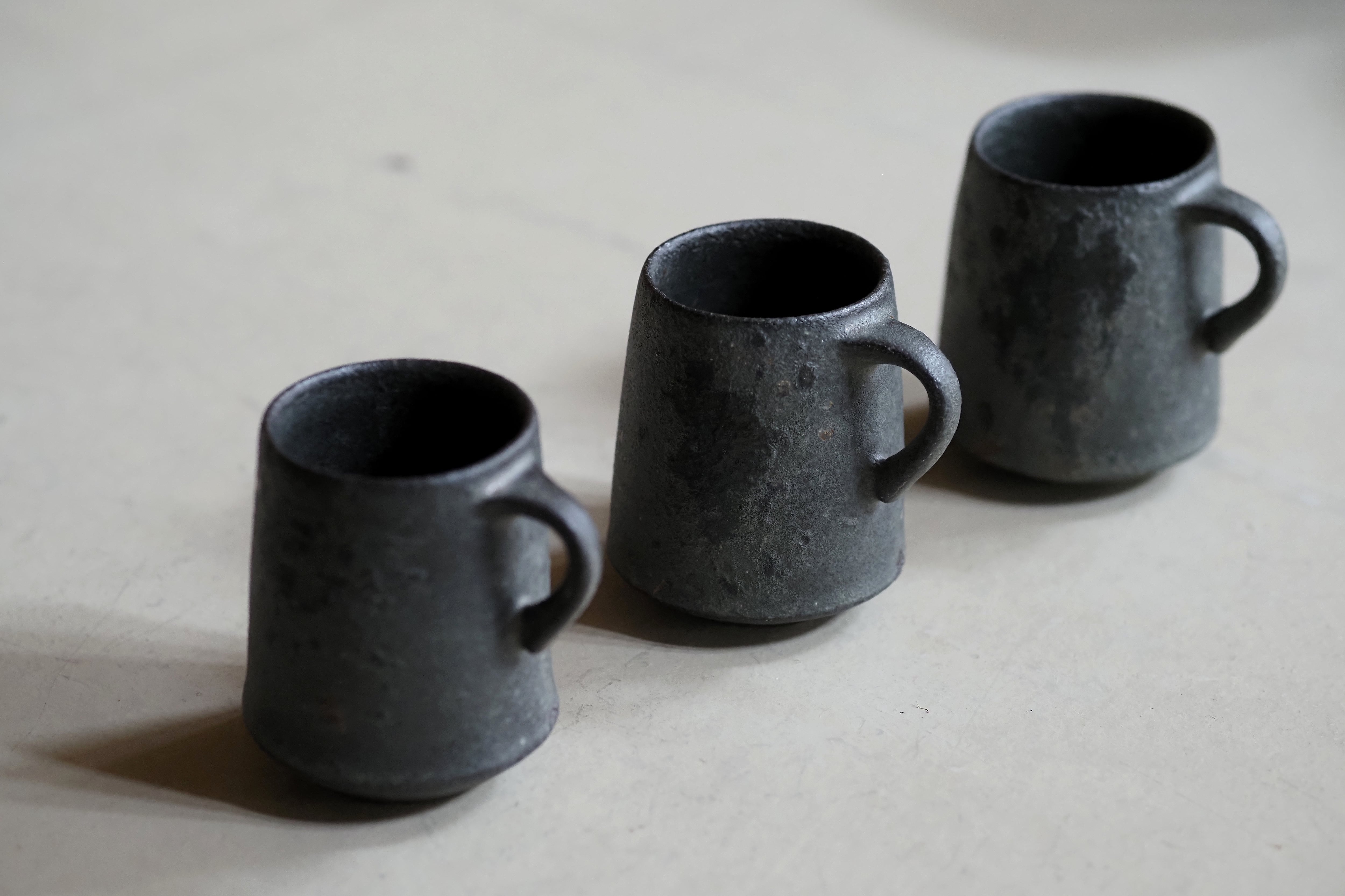 美品◎ 伊藤環さんマグカップマウンテンマグ枯淡釉A