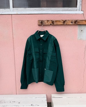 【CHARCOAL UNISEX】BDV NEL SOLID WIDE JAC