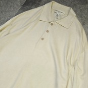 PRONT UOMO cotton rayon knit polo
