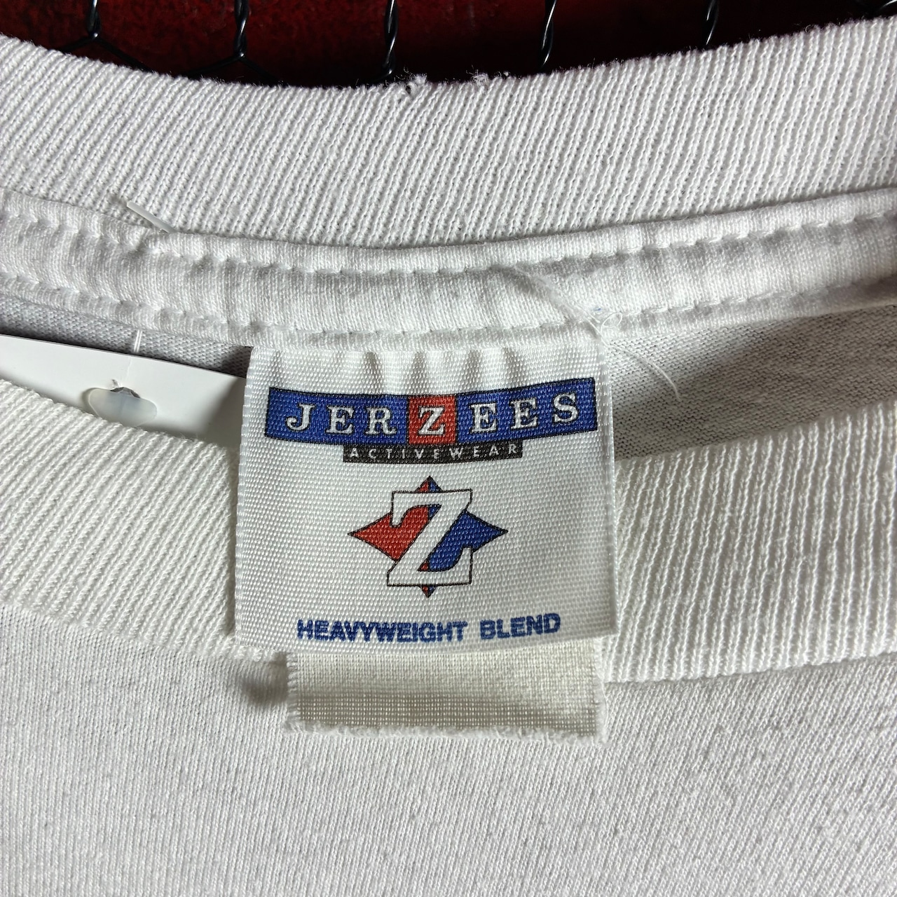 00s JERZEES MLB INDIANS ワフー酋長 Tシャツ ホワイト インディアンズ