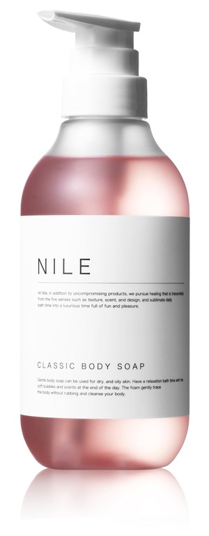 【新着特価】NILE クラシックシャワーオイル 400ml フルーティフローラル（ピーチロイヤルの香り）