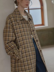 Arden Classic Check Trench Coat F0818