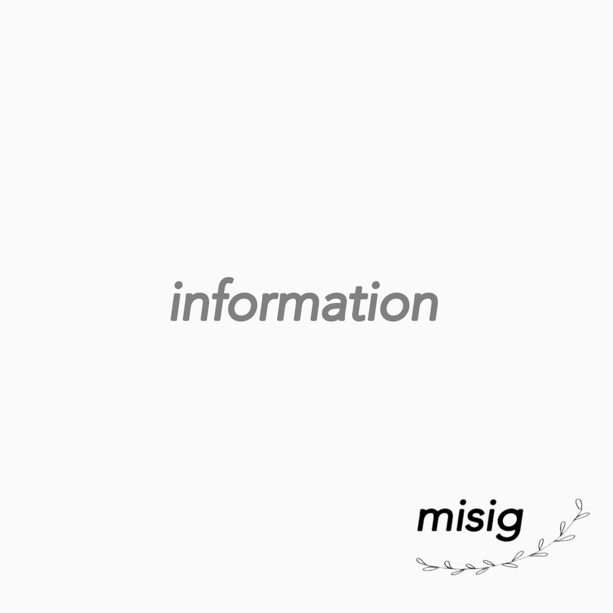 information ... "必読 " ご一読ください