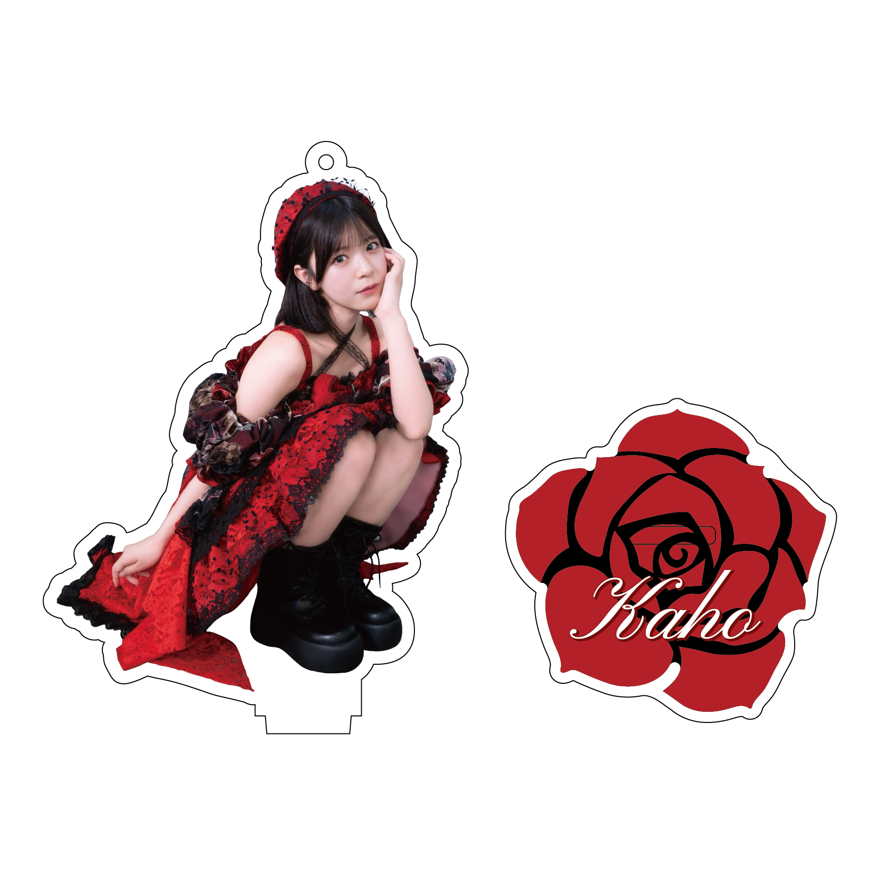 テラテラ》黒田かほ生誕ネットサイン会【生誕衣装アクリルスタンド
