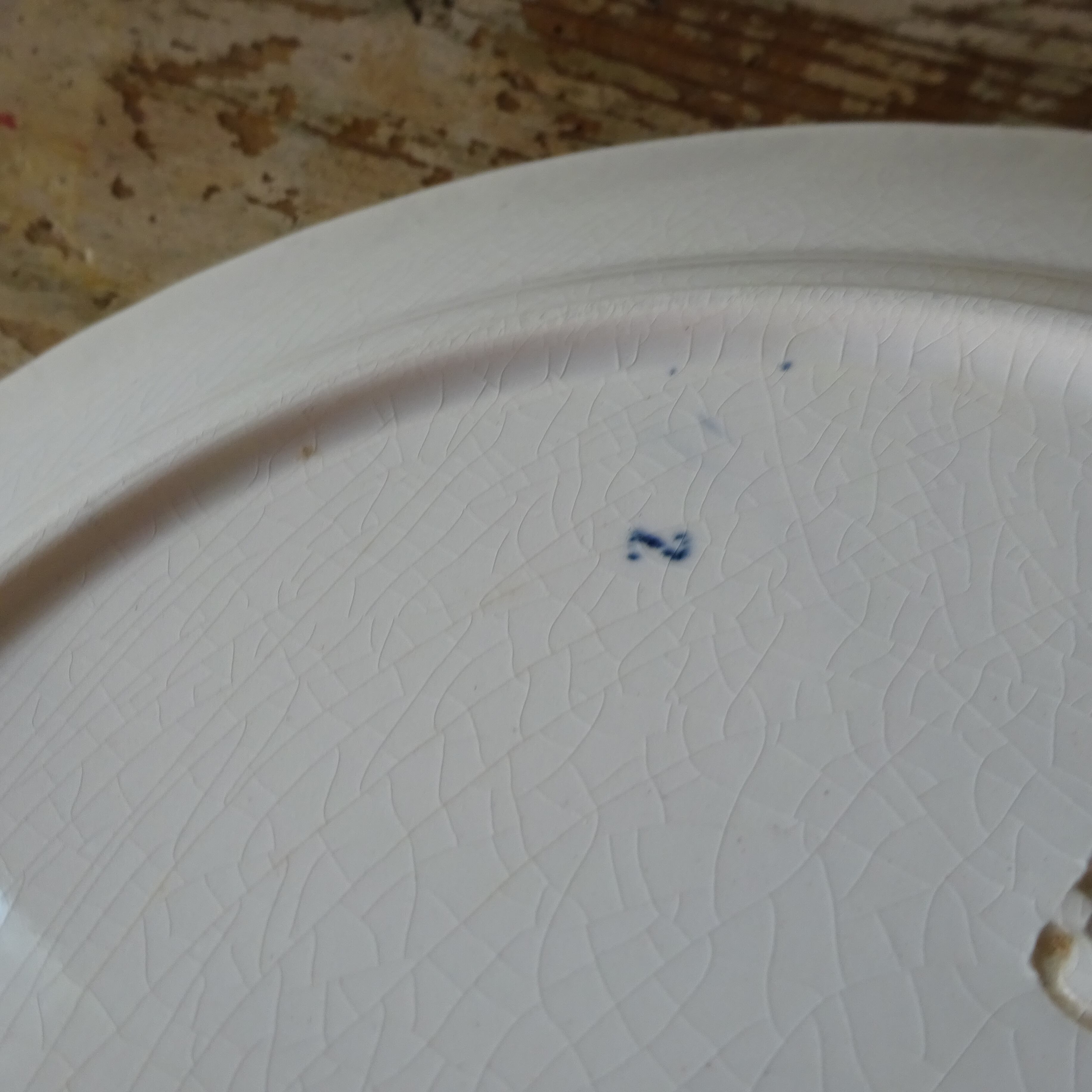 【 Nouveauté 】☆U & C SARREGUEMINES  modèle《AÏDA》assiette plate (A)