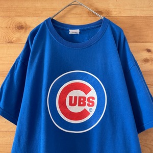 【FRUIT OF THE LOOM】MLB メジャーリーグ シカゴカブス 半袖 Tシャツ メンズXL us古着