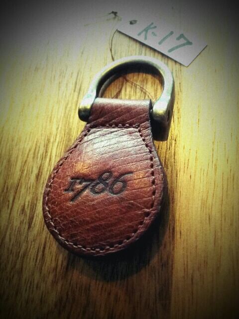1786 Key Ring k-17