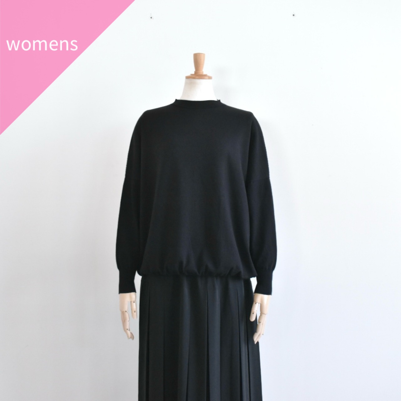 as it is. by LinenYa | オーバーニット