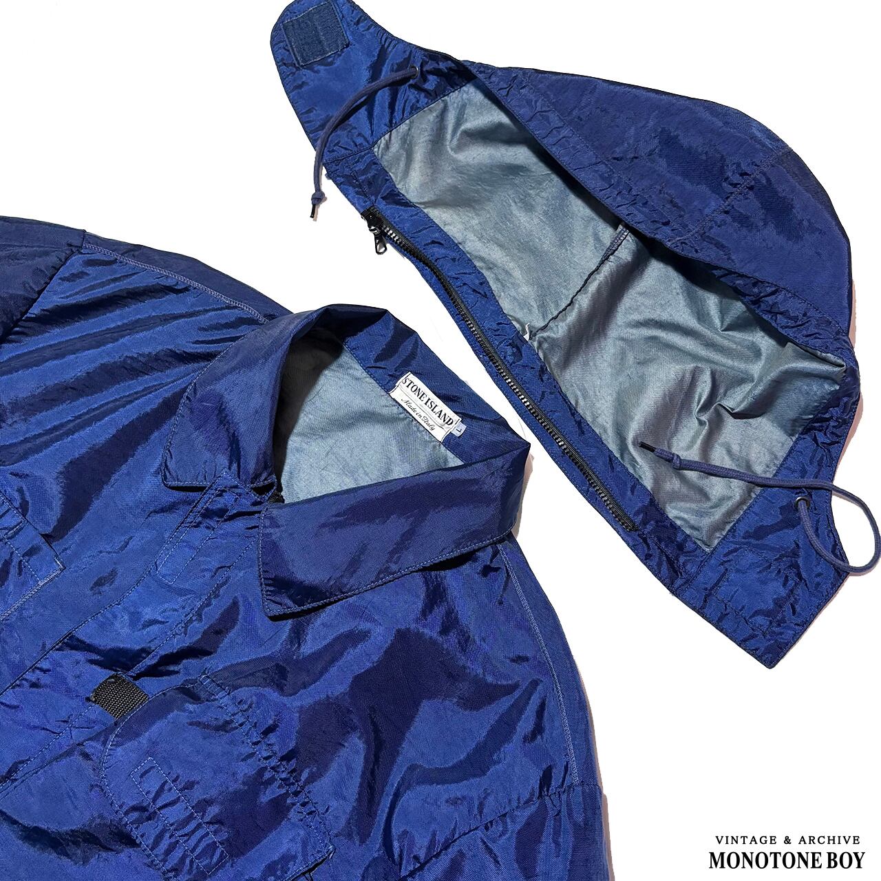 STONE ISLAND 1995 SS Formula Steel Jacket BLUE 22154X05 made in