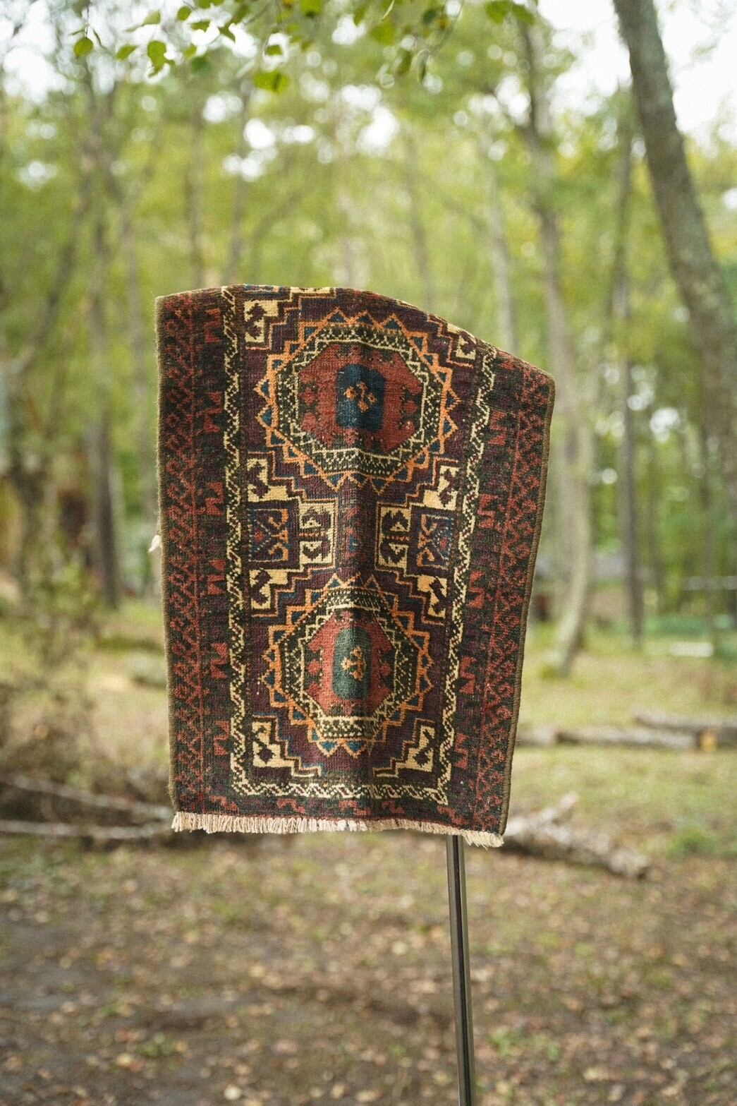 1113-Antique Baluch rug