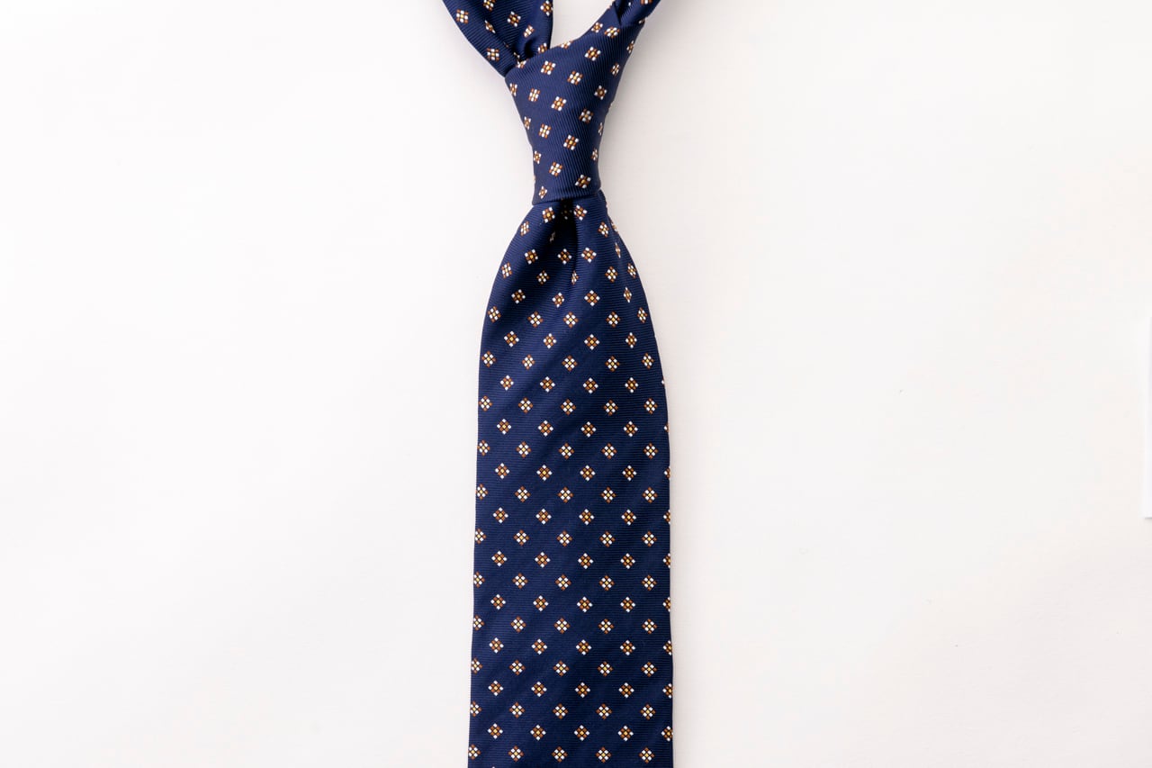 小紋柄 NAVY