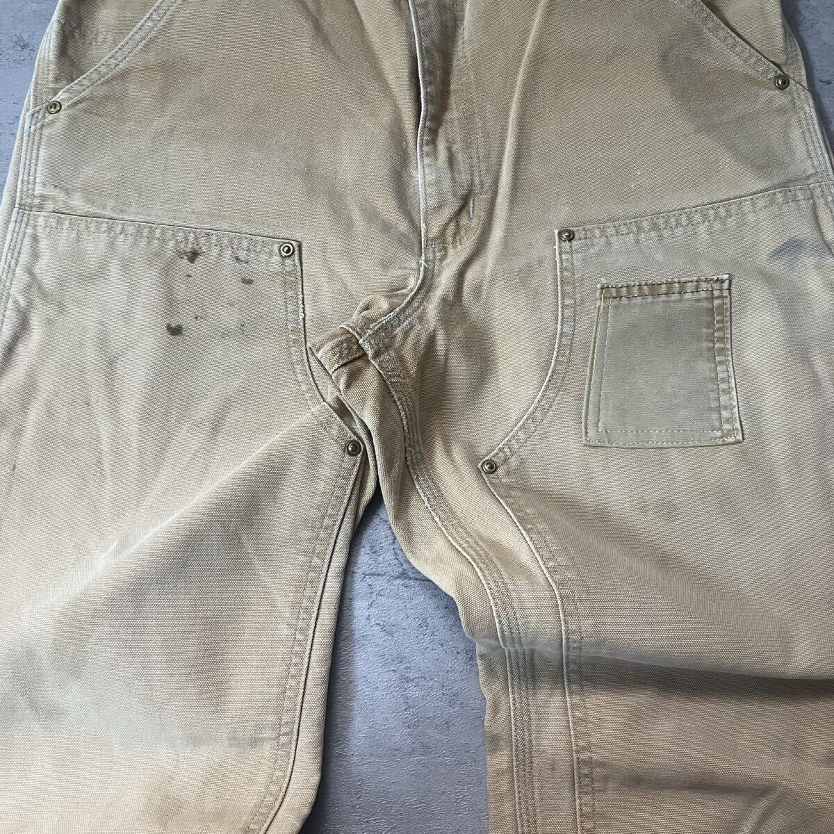 80s USA製 Carhartt ダブルニーパンツ ペインターパンツ リアルワーク