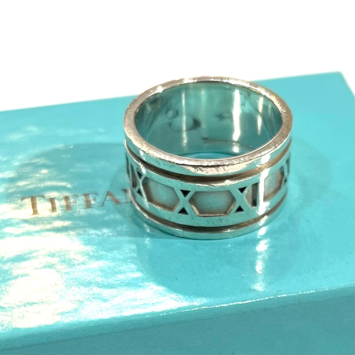 TIFFANY&CO】【21号】2723 美しい名品 ティファニーシルバー925 ワイド