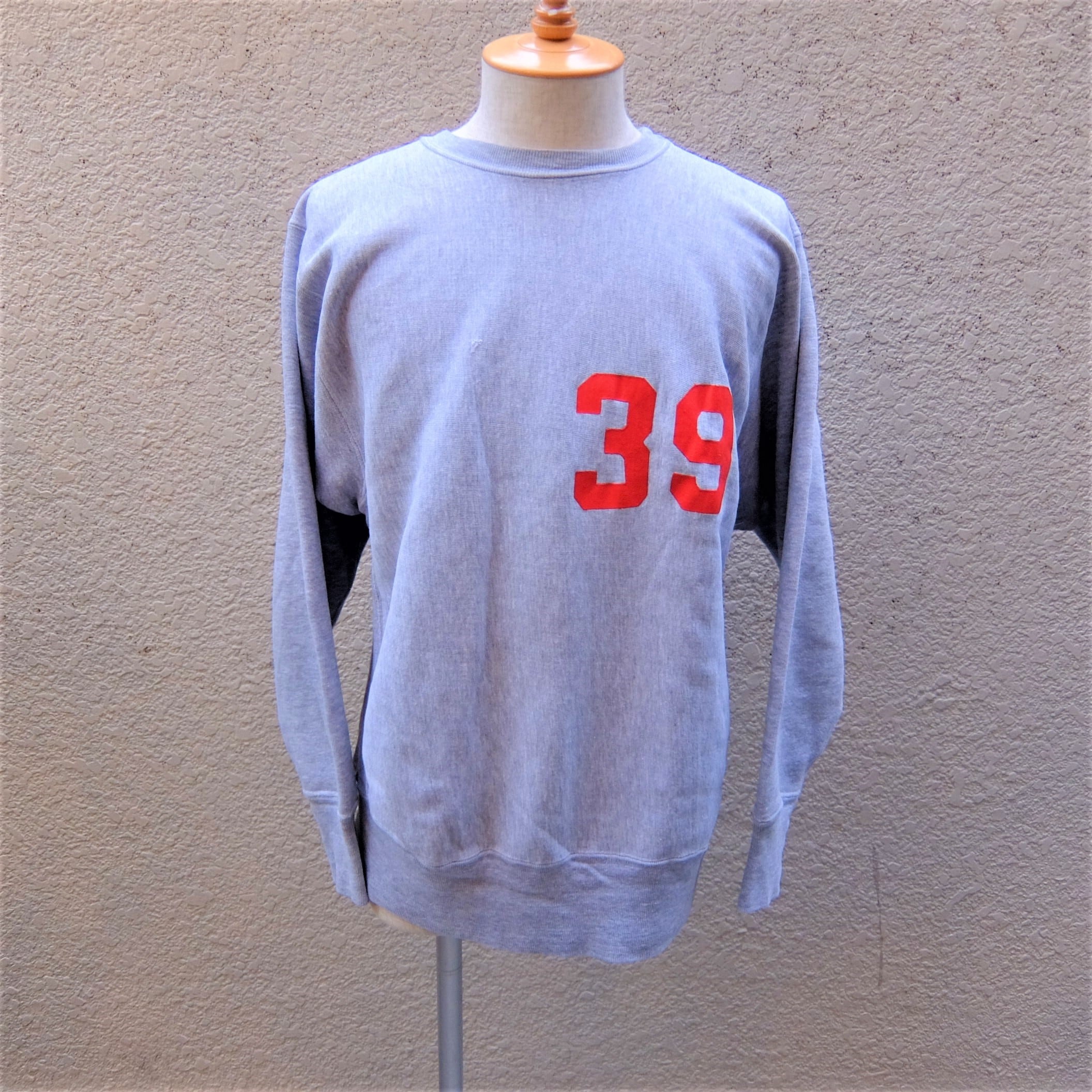 70s champion vintage sweat shirt 単色タグ