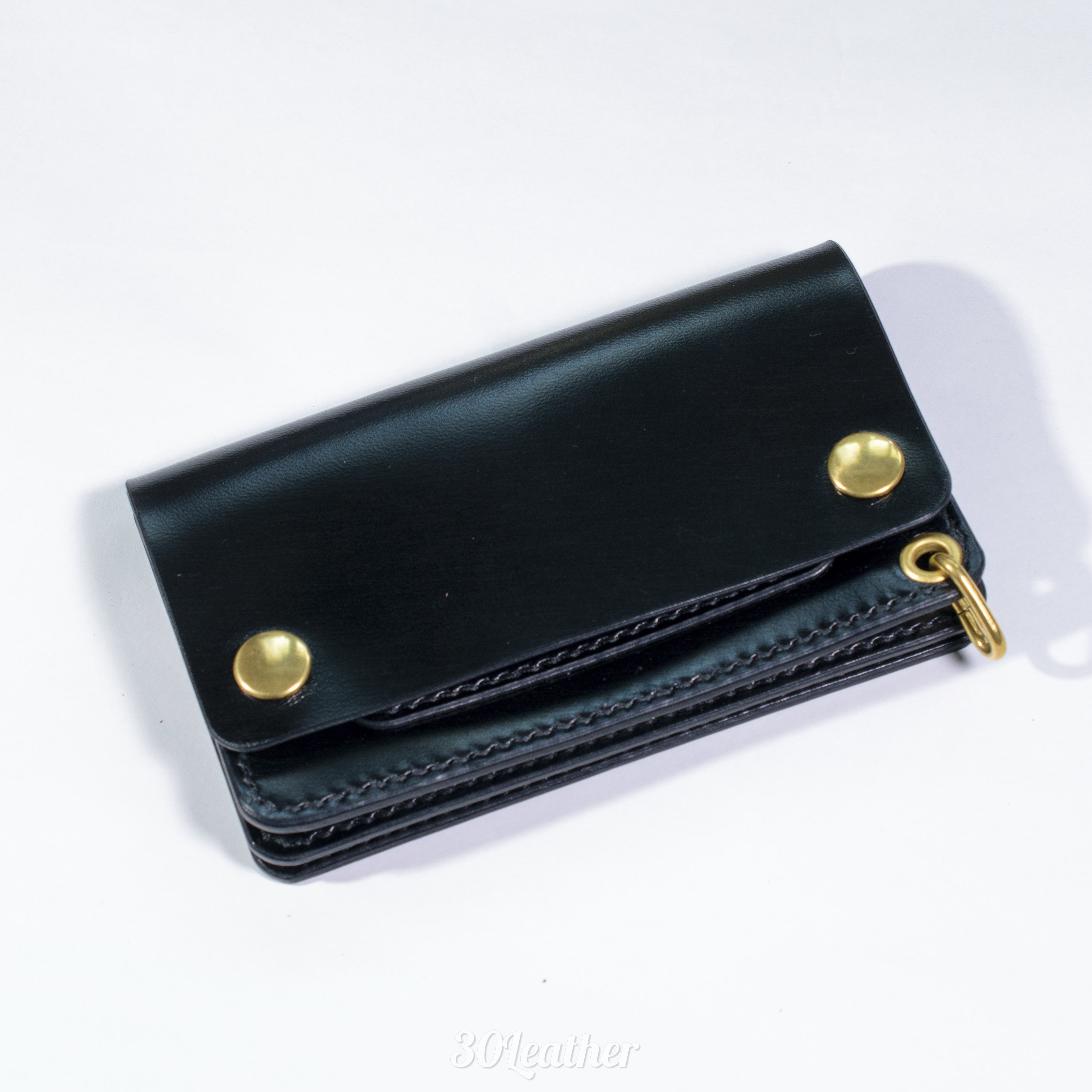 IBIZA BLK MTW-001 ミドルトラッカーウォレット | 30Leather