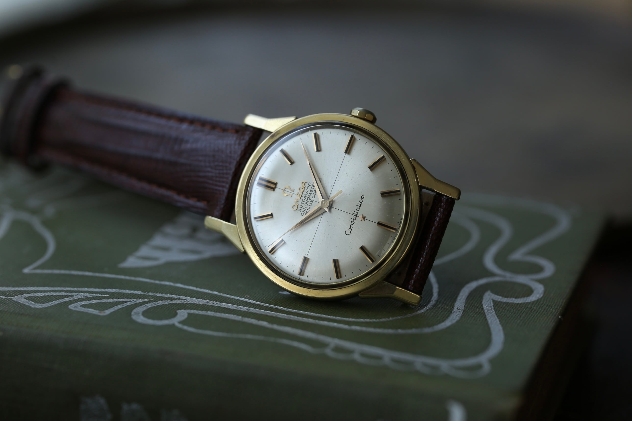 OMEGA】1961年製 オメガ コンステレーション ノンデイト ドッグレッグ