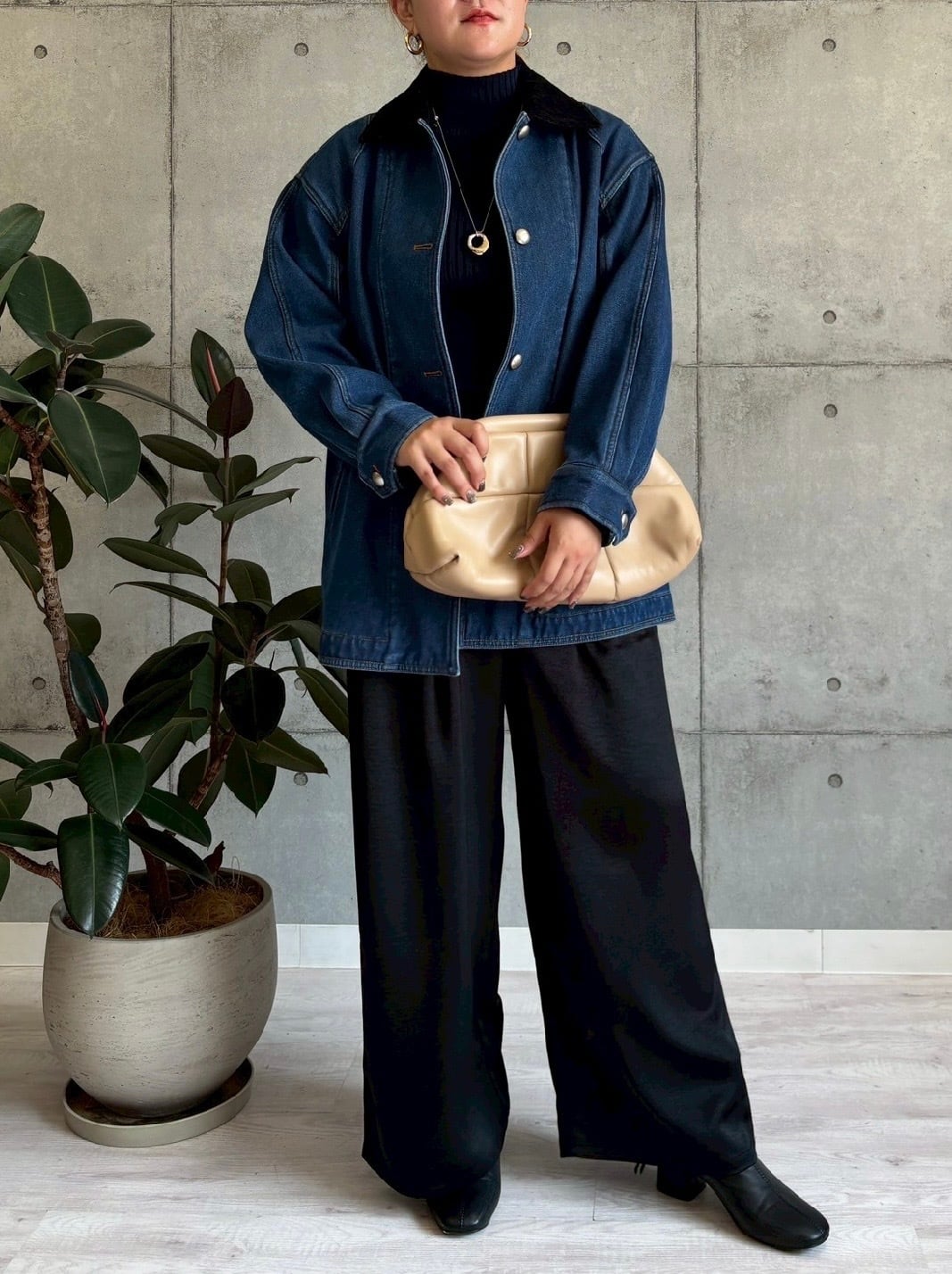 ROSIEE 】裏起毛デニムジャケット | valance 福井｜レディース