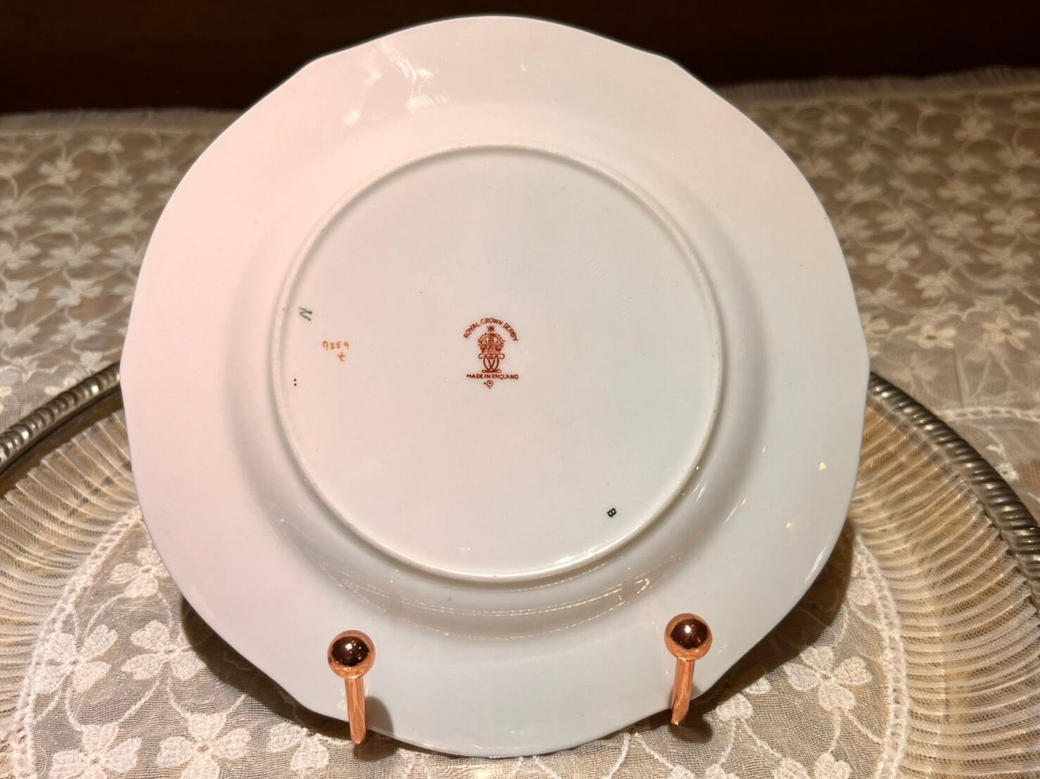 【アンティーク】ロイヤルクラウンダービー　オールドイマリ　小皿 アンティーク】ロイヤルクラウンダービー オールドイマリ 小皿 食器