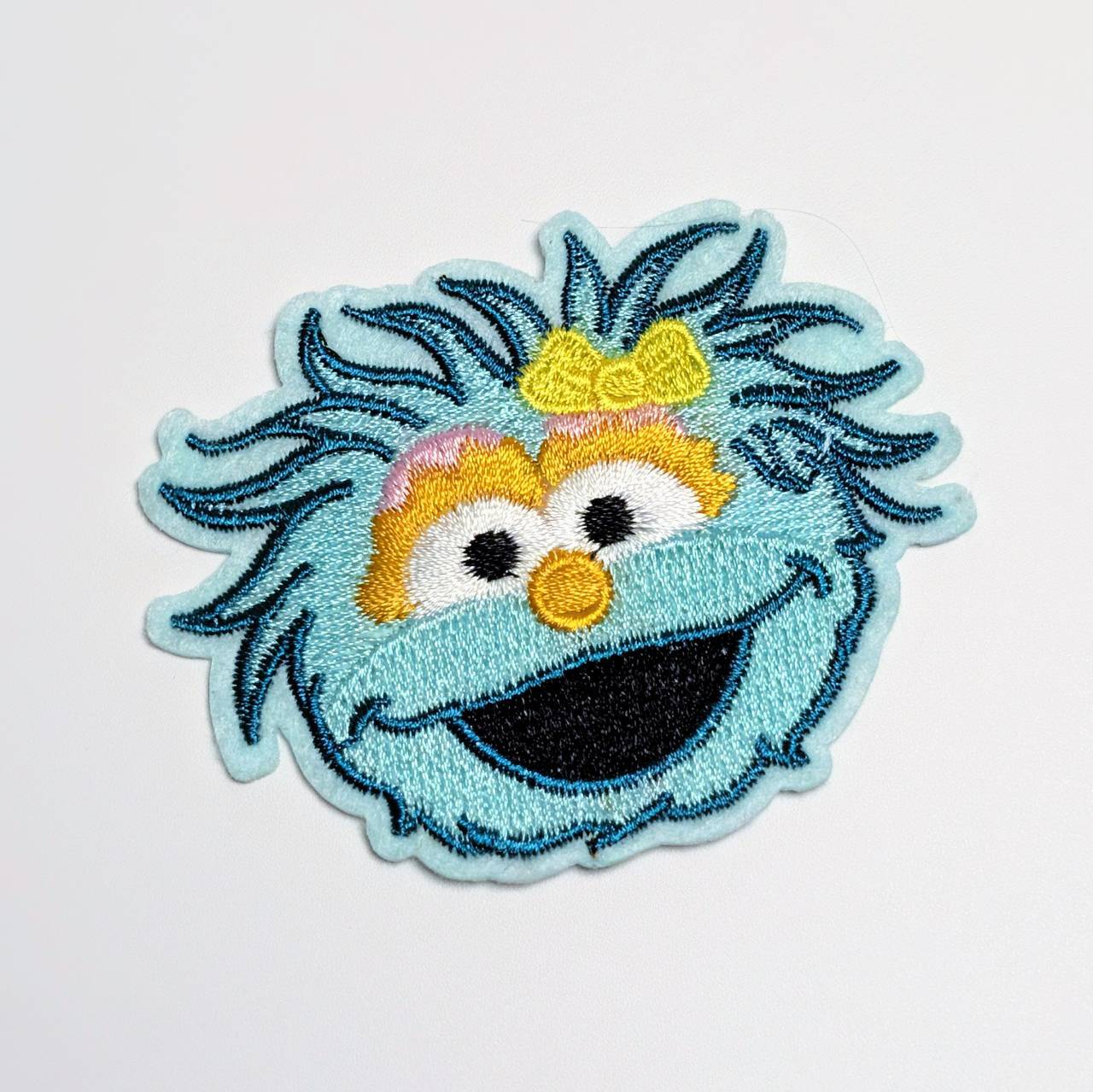 送料無料！ ★刺繍アイロンワッペン★【 Sesame Street ( セサミストリート ) 】ロジータ〚アメリカン雑貨 アメトイ〛